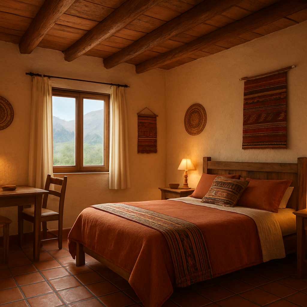 Interior cabaña