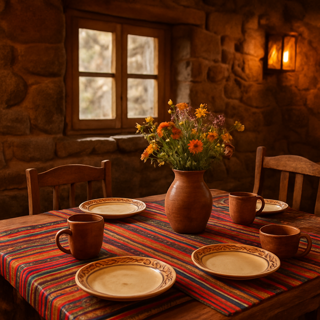 Comedor rústico
